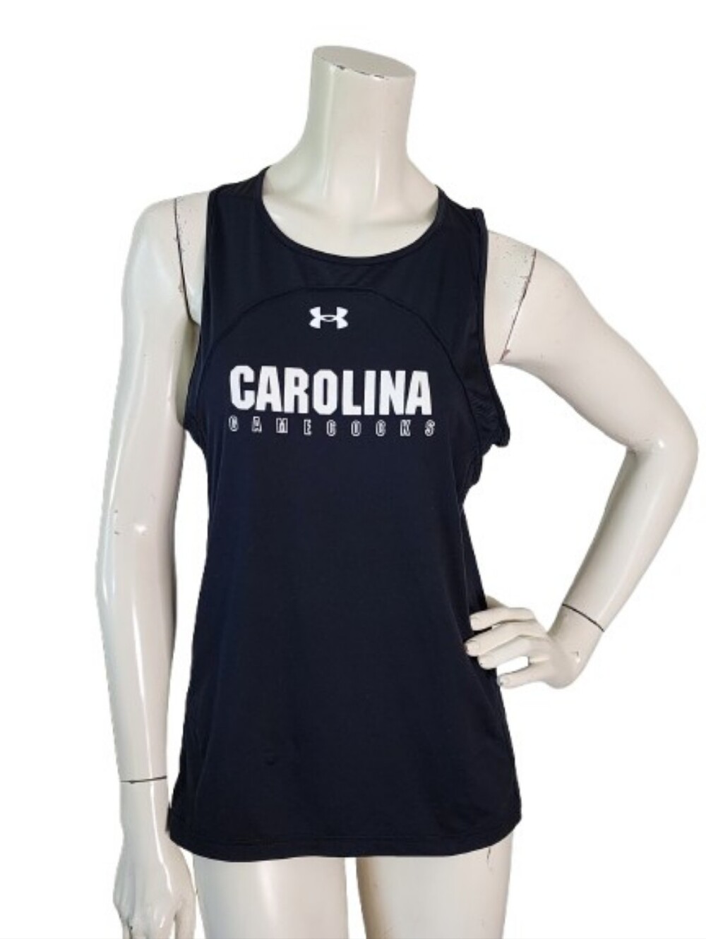 Carolina Gamecocks Tank Top Women's S Black Under Armor